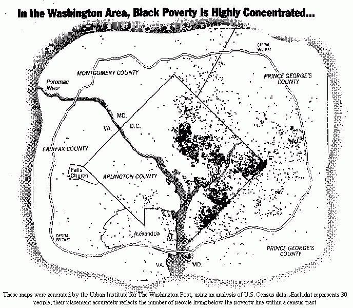 GIF Map ... In the Washington Area, Black Poverty Is Highly Concentrated