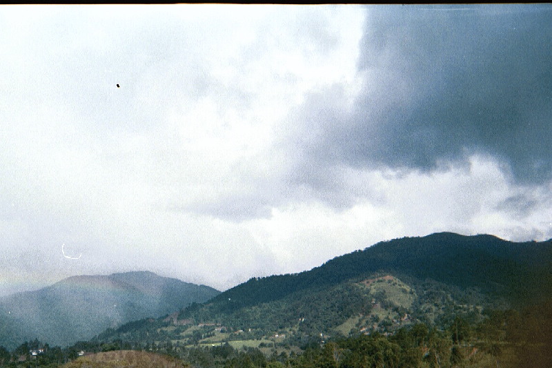 A rainbow in Jarabacoa