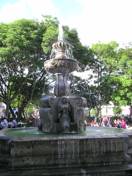Fountain in the Central Plaza