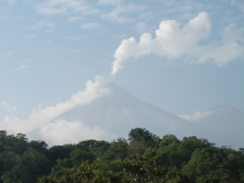 Vulcan Fuego, Guatemala, January 8, 2006