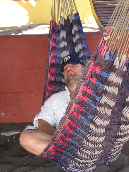 Siesta, Monterrico, Guatemala, January 8, 2006