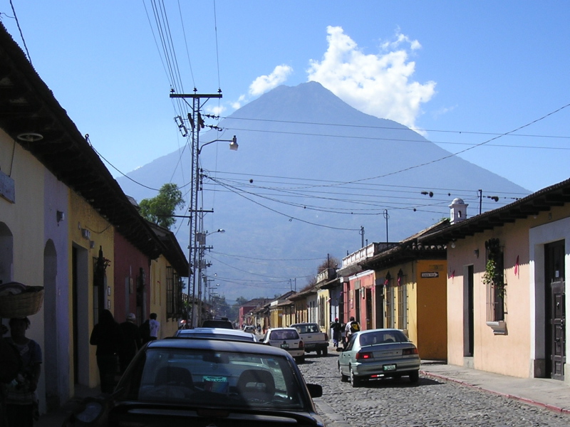 Vulcan de Agua, Antigua, Guatemala, January 9, 2006