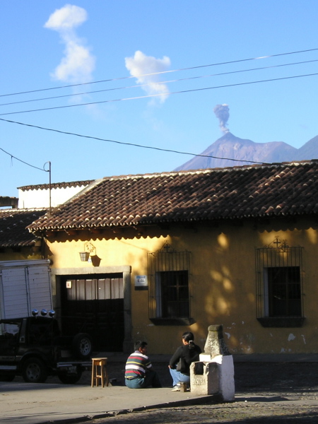 Volcan Fuego, Antigua, Guatemala, January 10, 2006