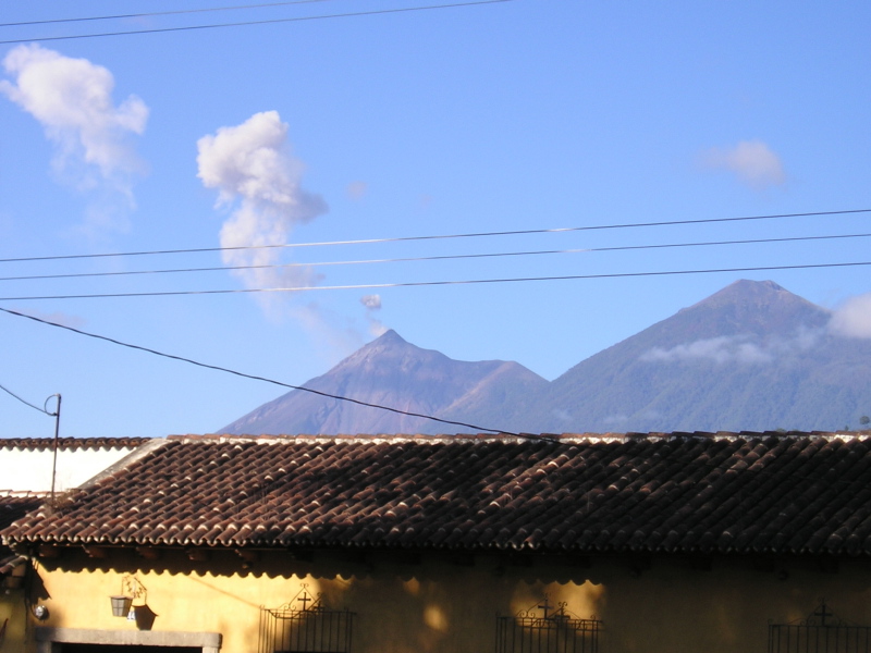 Volcan Fuego, Antigua, Guatemala, January 10, 2006