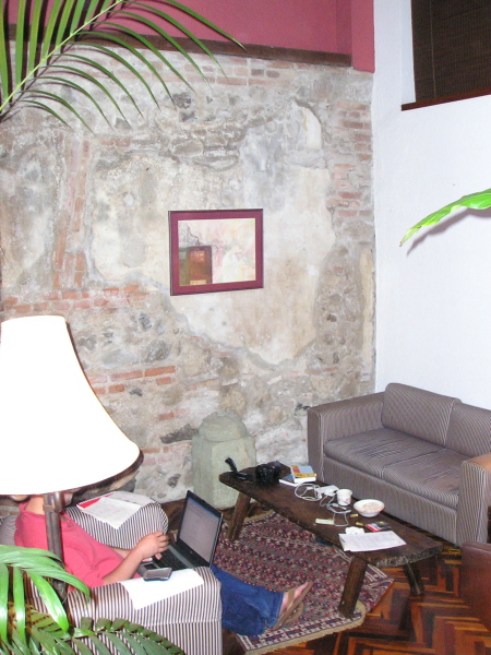 Homework, Apartamento 2, el Solar, Antigua, Guatemala, January 12, 2006