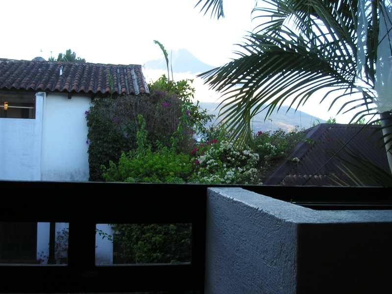 Sunrise, Apartamento 2, el Solar, Antigua, Guatemala, January 12, 2006