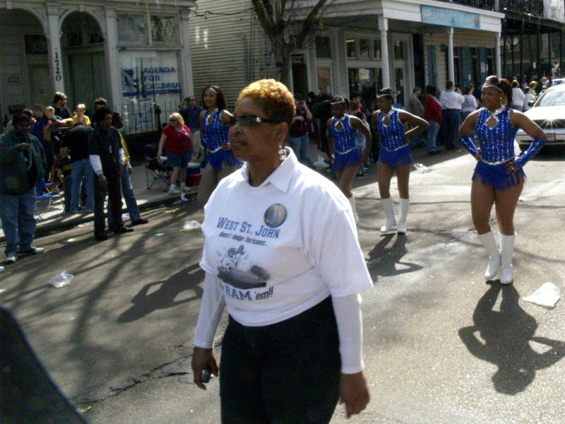 Mardi Gras, New Orleans, February 2, 2008 -- West St John Rams
