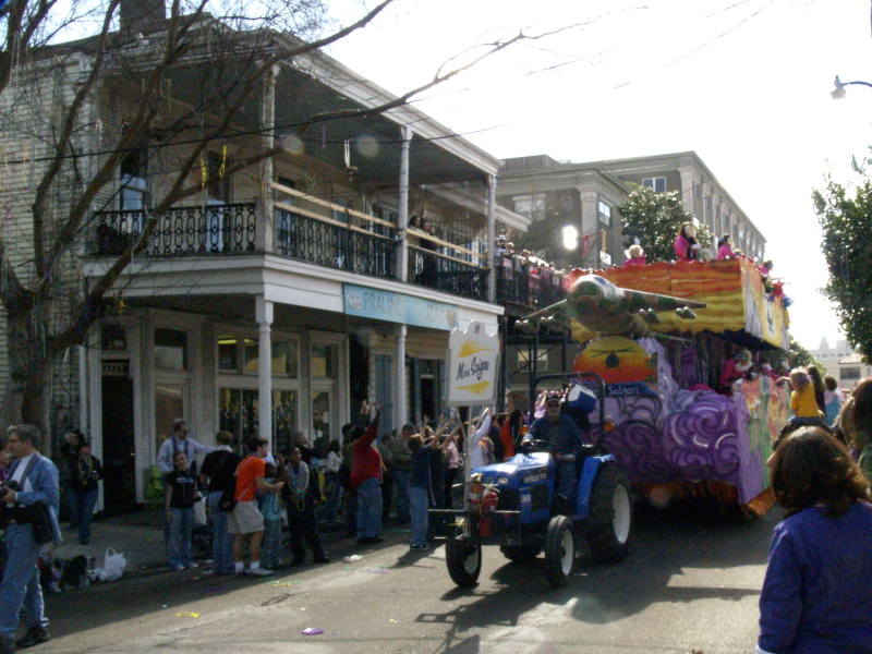 Mardi Gras, New Orleans, February 2, 2008 -- Krewe of Iris Miss Saigon