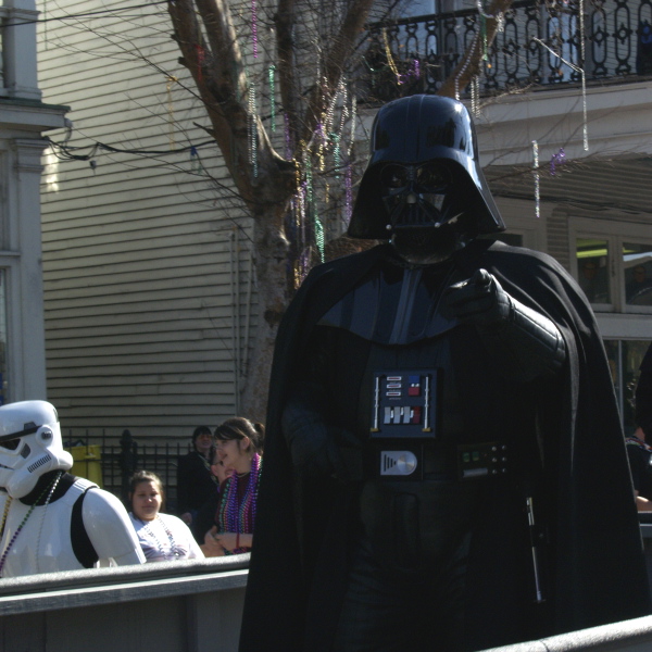 Mardi Gras, New Orleans, February 2, 2008 -- Anakin Skywalker