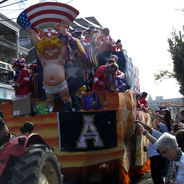 Mardi Gras, New Orleans, February 2, 2008 -- Krewe of Tucks