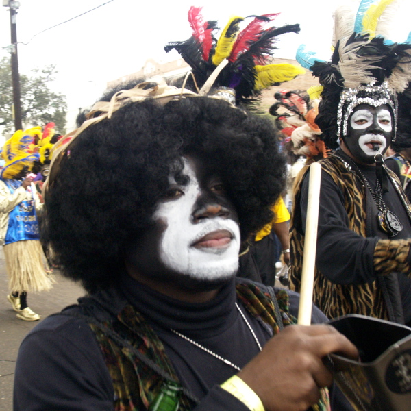 Mardi Gras, New Orleans, February 5, 2008 -- Zulu Social Aid & Pleasure Club