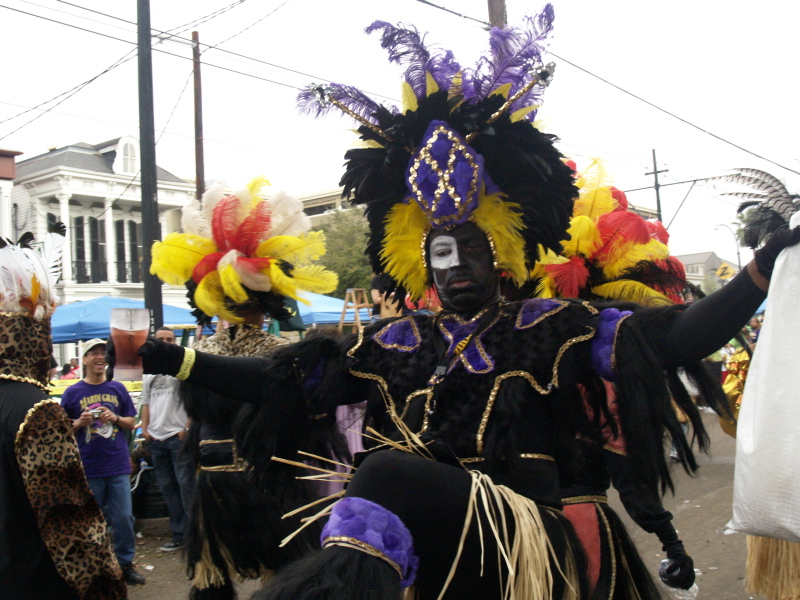 Mardi Gras, New Orleans, February 5, 2008 -- Zulu Social Aid & Pleasure Club