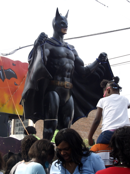 Mardi Gras, New Orleans, February 5, 2008 -- Zulu Social Aid & Pleasure Club The Batman