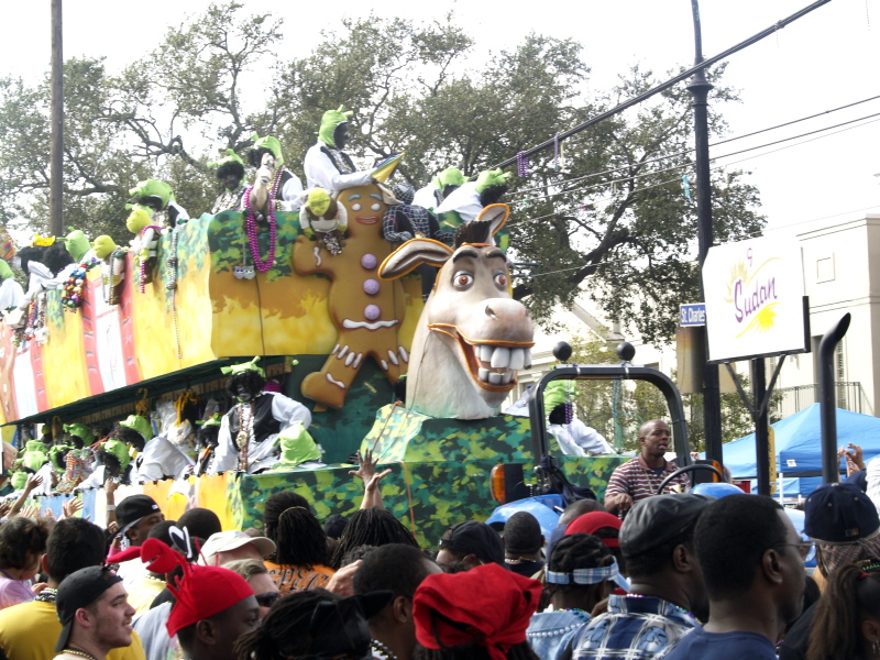 Mardi Gras, New Orleans, February 5, 2008 -- Zulu Social Aid & Pleasure Club