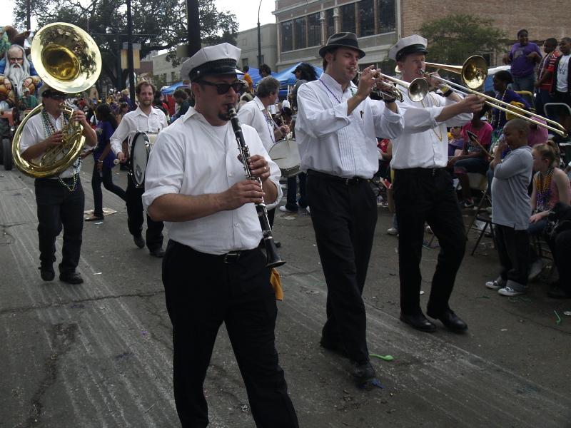 02/05/08 -- Krewe of Rex New Orleans Brass Band